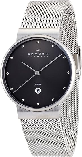 Amazon スカーゲン Skagen 腕時計 Basic Steel Mens 355lssm ケース幅 34mm メンズ 正規輸入品 メンズ腕時計 腕時計 通販