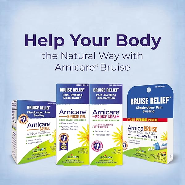 BOIRON ARNICARE GEL, HOMEOPATHIC MEDICINE FOR PAIN RELIEF, 2.6 OUNCE