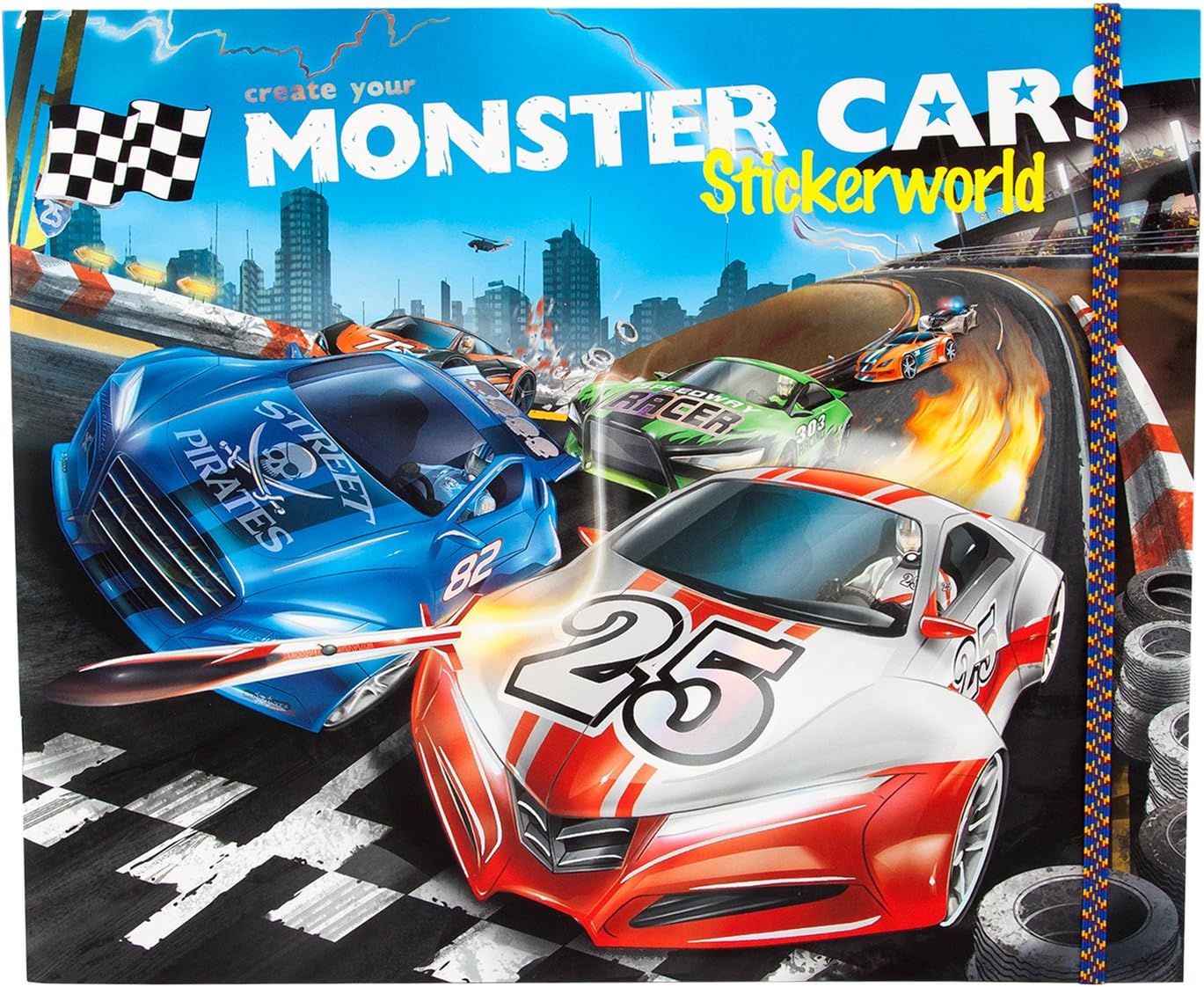 Monster Cars 6244 - Stickerworld
