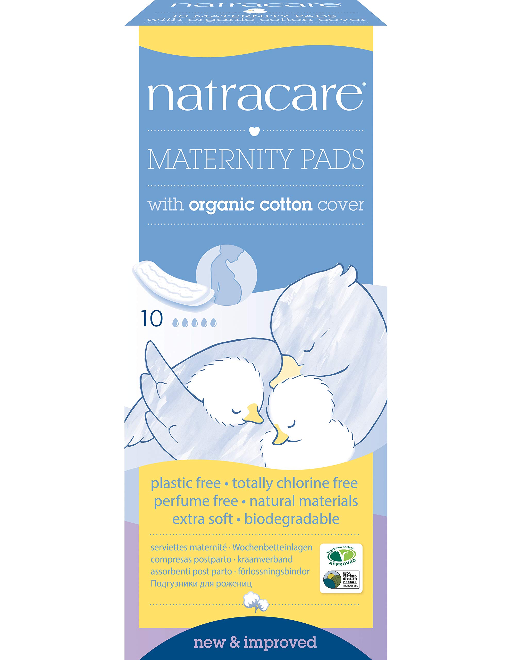Natracare Organic Maternity Pads Pack Of 10 Pads Buy Online In Andorra At Andorra Desertcart Com Productid 2009968