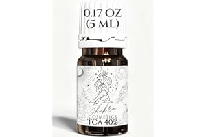 TCAPlatinumDerm Peel 40% (0.17oz/5ml) medium depth chemical peel ideal for Dilutions and spot application on scars with CROSS