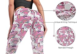 High Waisted Yoga Pants with Pockets Workout