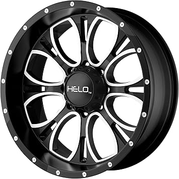 Helo He879 Wheel With Gloss Black Milled 16x88x65