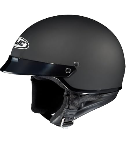 Amazon.com: HJC Helmets Solid Men's CL-Ironroad Cruiser Motorcycle Helmet -  Black/Small : Automotive