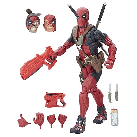 Hasbro Marvel C1474EU4 - Legends Deadpool 12 Zoll, Actionfigur