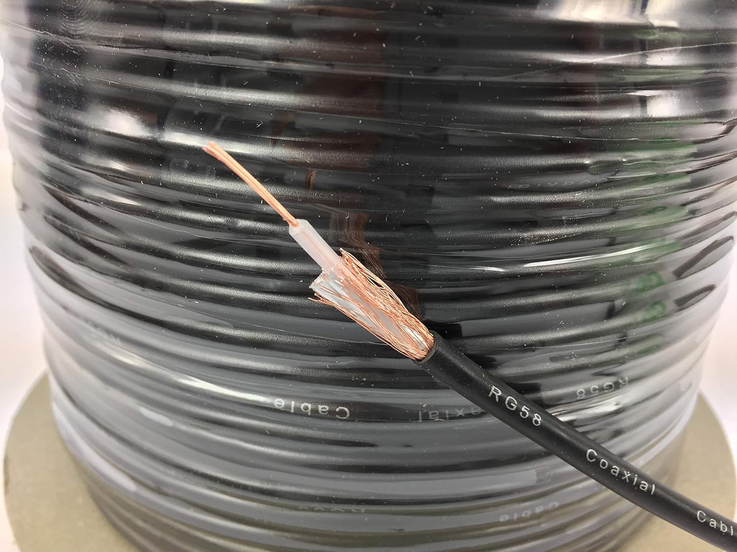 electrosmart RG58 Black Coax/Coaxial Cable Amazon.co.uk Electronics