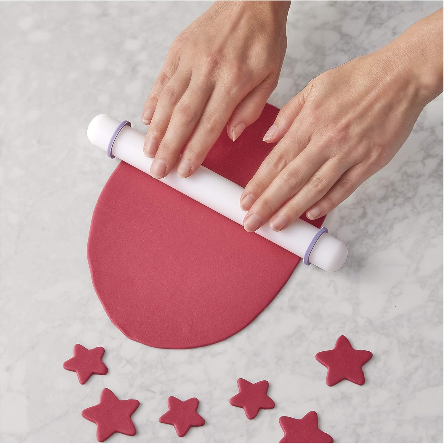 Wilton Fondant 9 Inch Rolling Pin: Kitchen & Dining