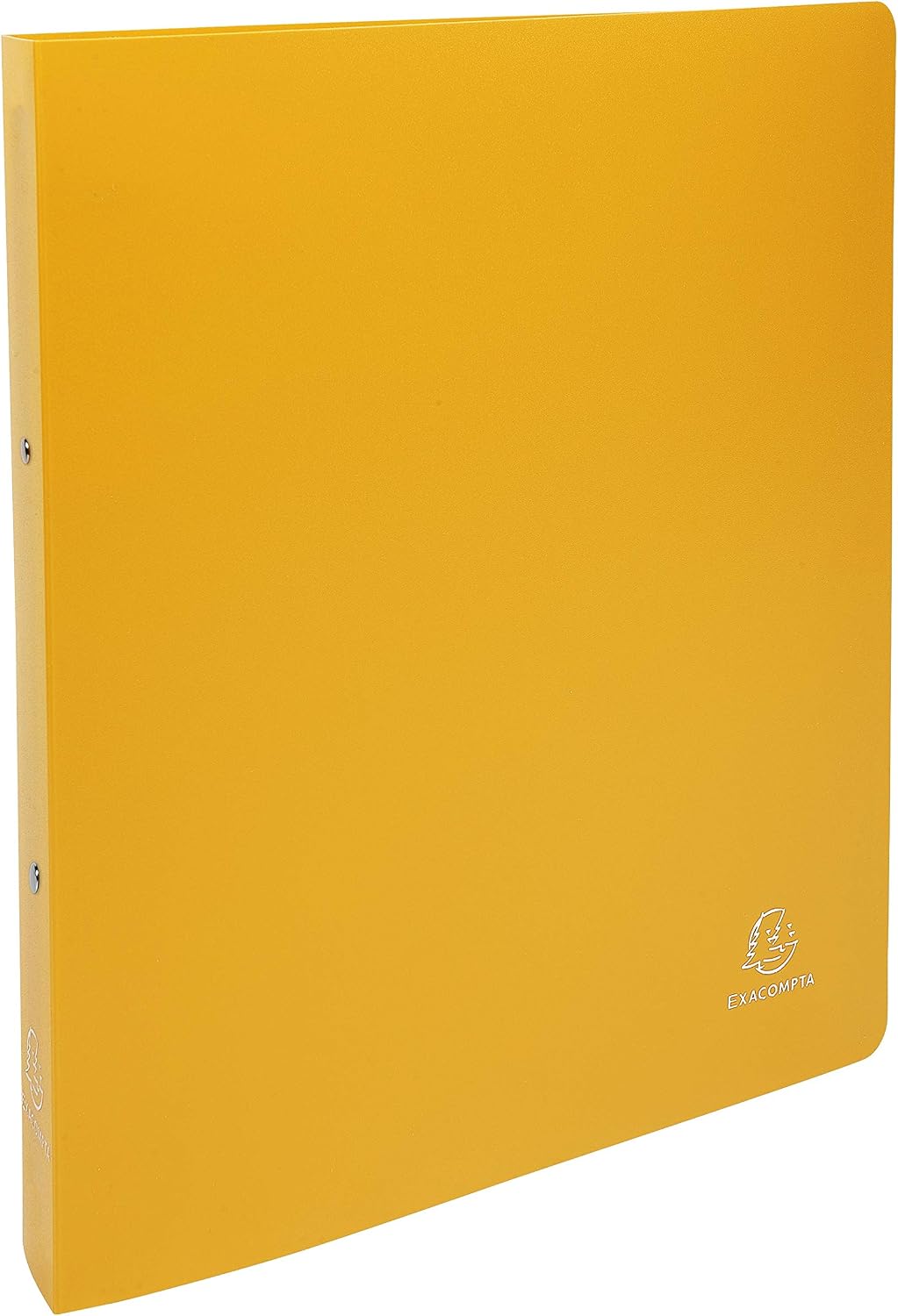 Exacompta 54699E Ring Binder, Polypropylene, 700 Microns, 2 Rings, 40 ...