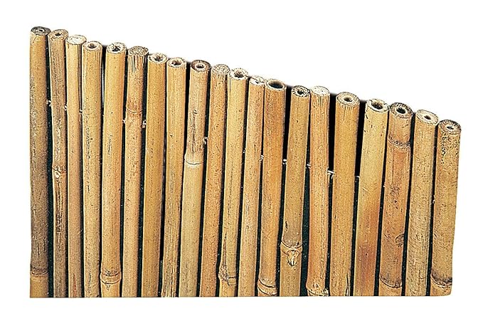 Pannelli In PVC Effetto Bambù - 200x300 Cm, Colore Naturale, Per Recinzione Giardino E Privacy - Foto 8