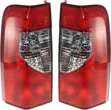 Amazon Com Tail Light Assembly Compatible With 2000 2001 Nissan Xterra Set Of 2 Passenger And Driver Side Automotive