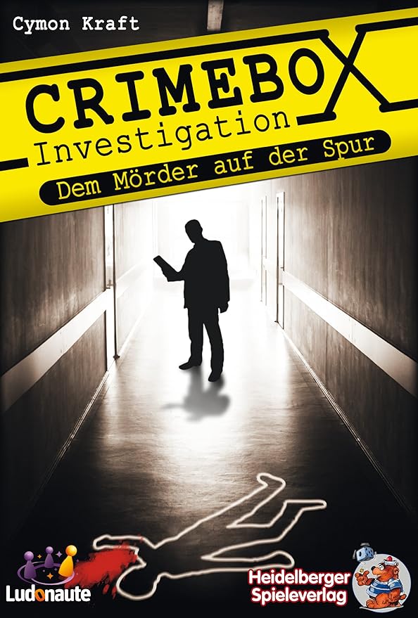 Asmodee HE535 - Crimebox Investigation - Mörder auf der Spur, Kartenspiel