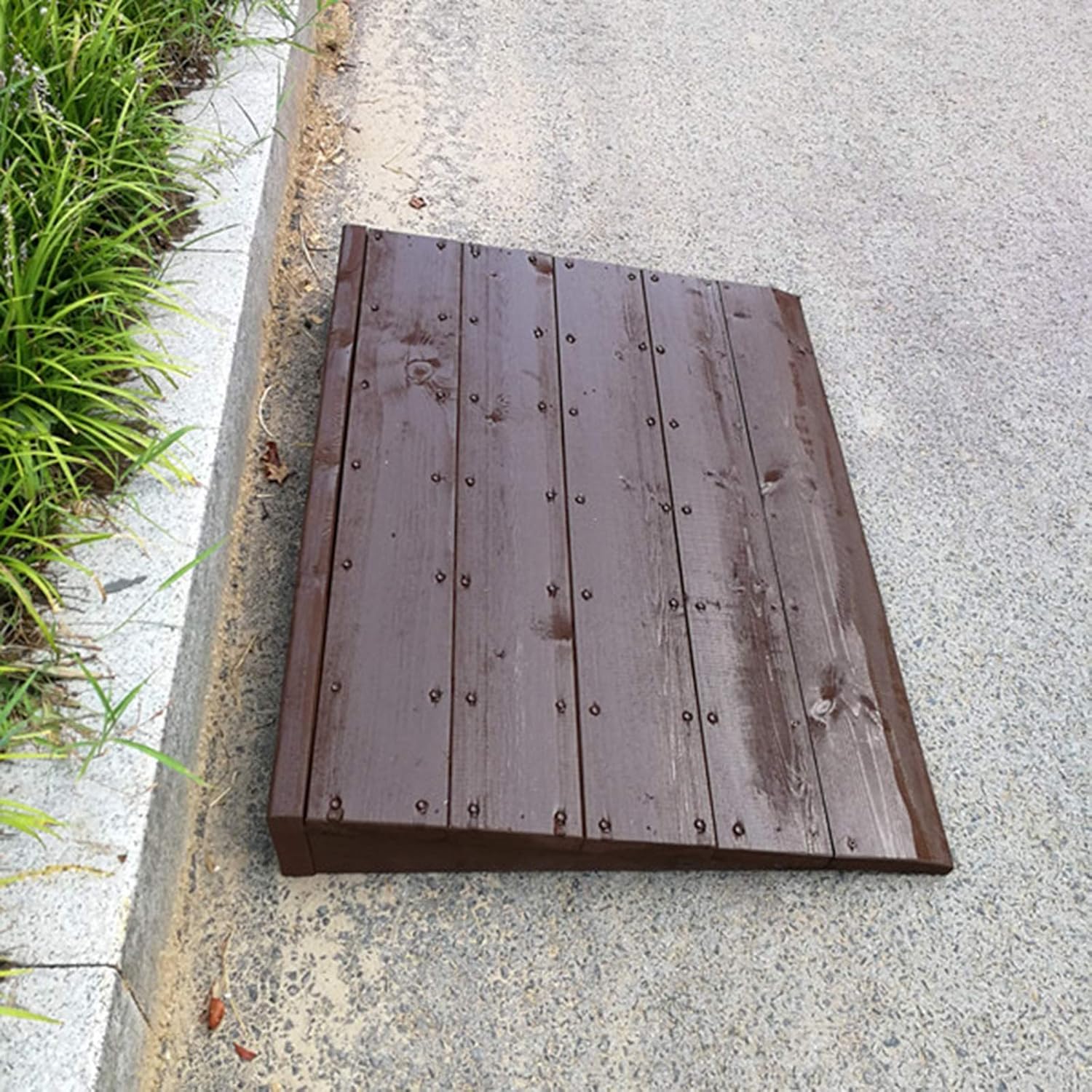 Brown Wooden Ramps for Home Doorways Entryway Roadside, Outdoor