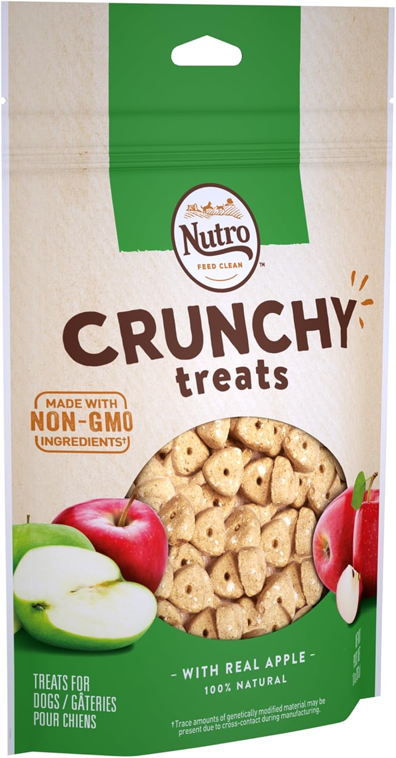 Nutro Crunchy Treats for Dogs Apple 283g Amazon.ca Pet Supplies