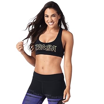 Zumba Fitness® Dancing at Dusk Scoop Bra Mujer Tops: Amazon.es ...