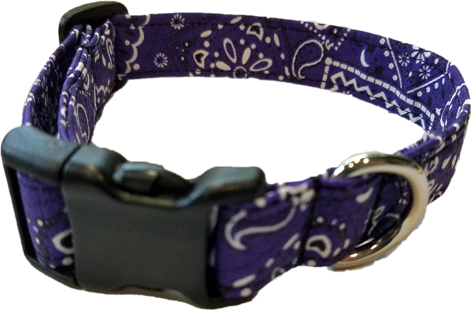 purple dog bandana