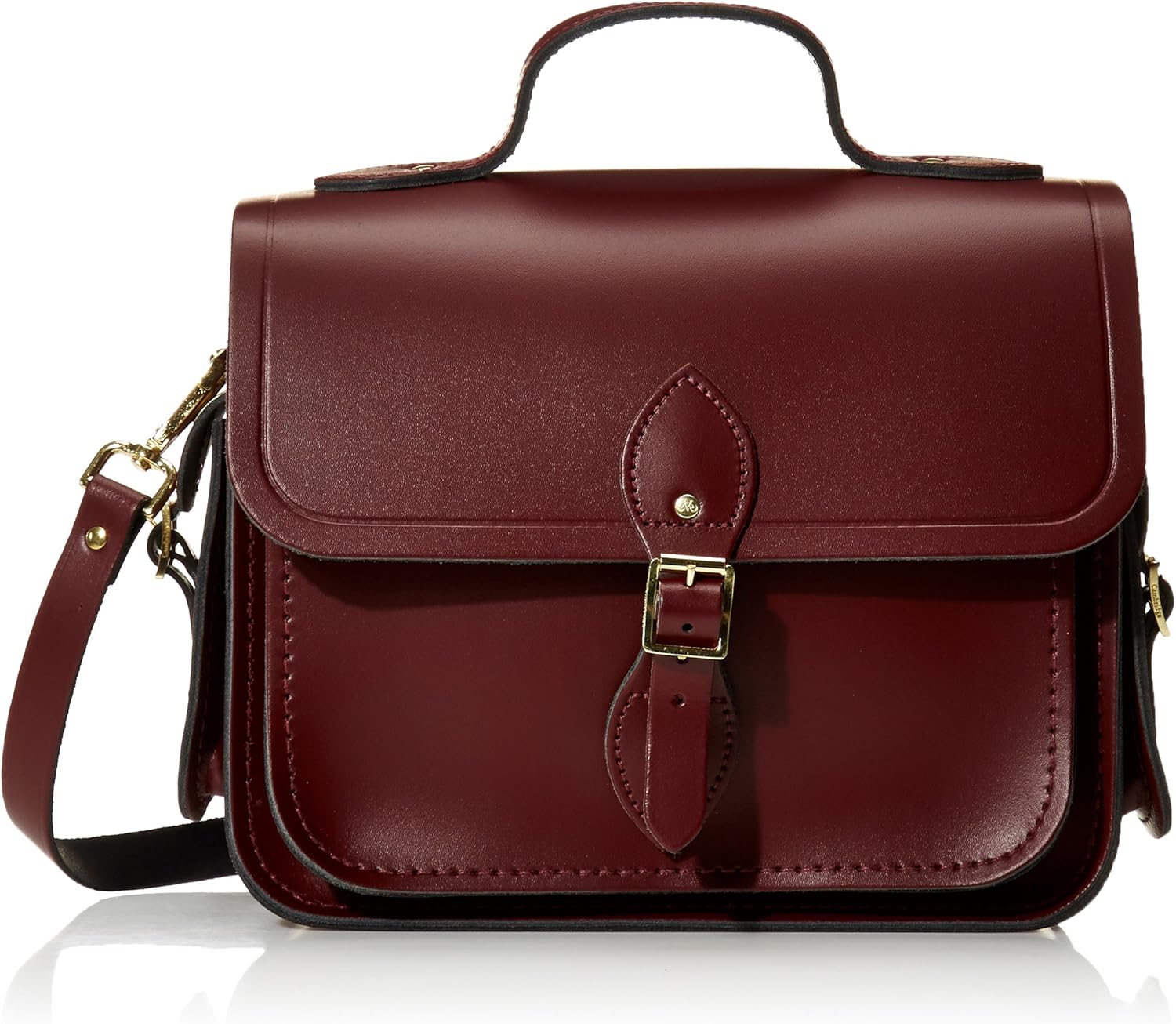The Cambridge Satchel Company Large Traveller Bag MBB Oxblood Oxblood One Size Amazon.co.uk