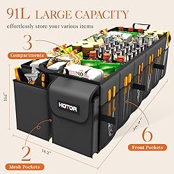 HOTOR Foldable Trunk Organizer - SUV