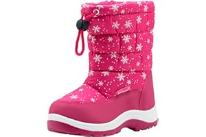 Apakowa Kid's Girls Cold Weather Snow Boots (Toddler/Little Kid)