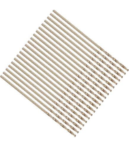 Forets Hélicoïdaux 1.5mm PATIKIL - Revêtus Titane (TiN), Acier Rapide M2, Pour Métaux Moyens Et Inox - Lot De 6 - 3