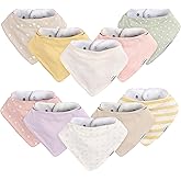 Gerber Unisex Baby Bandana Bibs