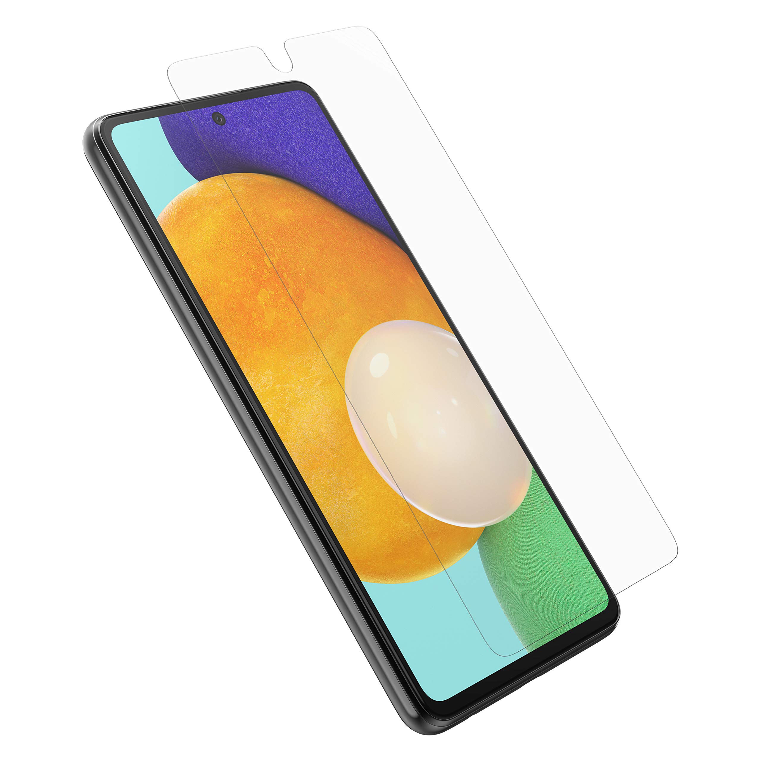 OtterBox Trusted Glass Screen Protector for Samsung Galaxy A52 / A52 5G / A52s 5G, Tempered Glass, Scratch Protection, Drop Defense for Shatter Protection