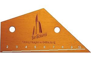 SKYSCRAPER GUITARS Fret Rocker AND String Height Gauge - Deadly Accurate 100% Made in the USA
