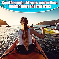 Lewtemi 8 Pcs Buoys Floats Rope Floats