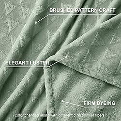 Excervent Soft Fleece Throw Blanket