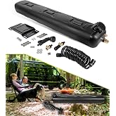 Portable 8-Gallon Pressurized Water Tank for Camping Showers, Roof-Rack Shower, Overlanding, Water Storage &amp; Outdoor Activities Water Supply - Roof Rack Mount for Trucks &amp; Off Road Vehicles