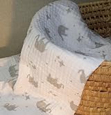 MuslinZ Muslin Cloths Baby 6 Pack 70x70cm Pure Cotton Large Squares view 3