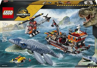 Jurassic World Mosasaurier-Angriff auf das Boot 77983