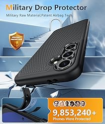 FNTCASE for Samsung Galaxy S24-FE Case: Dual Layer