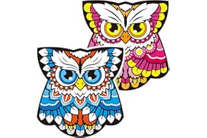 hehihaho Cartoon Kites for Kids, Beautiful Kite Easy to Fly for Beginners with 328 ft Line & Line Winder, Easy to Fly for Beach Trip and Outdoor Activities