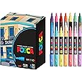 21 Posca Paint Markers,1M Extra Fine Posca Markers with Replaceable Tips,Posca Marker Set of Acrylic Paint Pens | Posca Pens for Art Supplies,Fabric Paint,Fabric Markers,Paint Pen,Art Markers