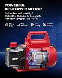 Orion Motor Tech Vacuum Pump, 4.5 cfm 1/3 hp HVAC