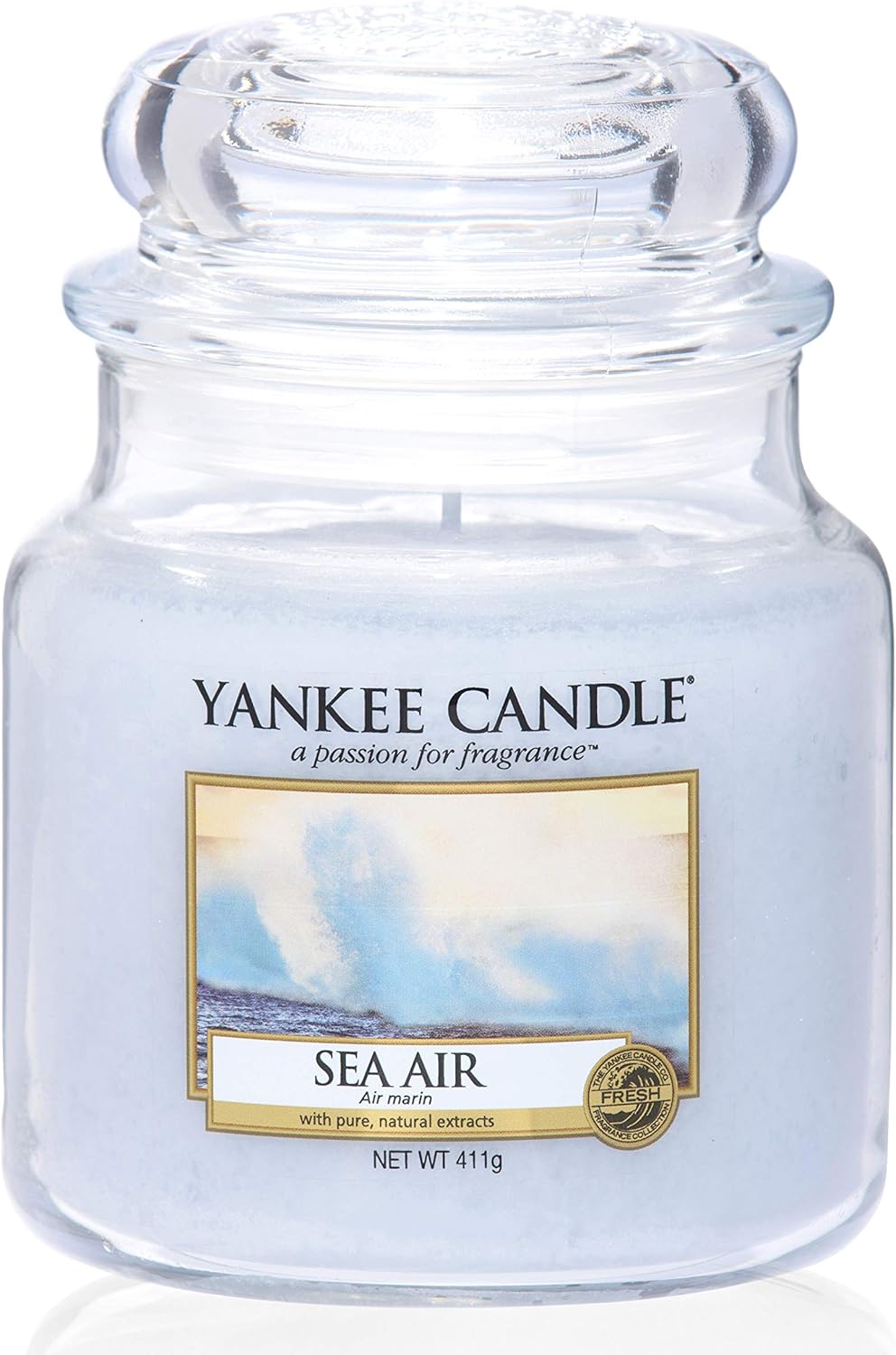 Yankee Candle Sea Air Jar Candle, Blue, Medium Amazon.co.uk Kitchen