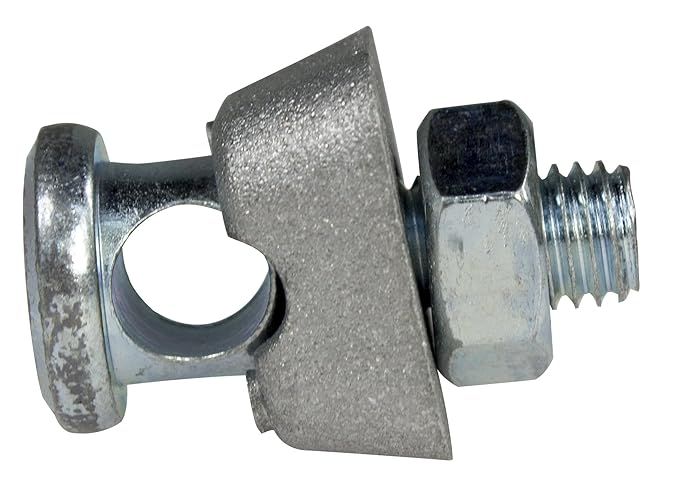 as - Schwabe 20117 Erdklemme, Anschlussklemme für Erdungsstange/Kreuzerder