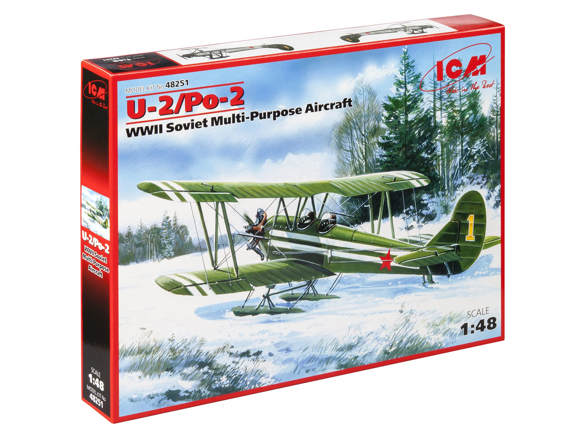 ICM 1:48 - U-2/Po-2, WWII Multi-Purpose Aircraft