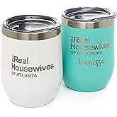 CRU CUPS The Real Housewives of Your City Vacuum Insulated Wine Tumbler with Lid