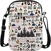 TSOTMO Vampire Merch Crossbody Bag for Vampire Lovers Werewolf Gift Horror Season Gift for Horror Lovers (hoahoa cross)