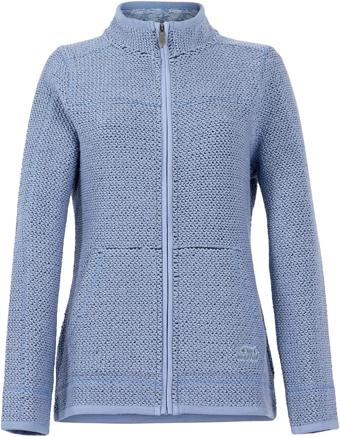 Weird Fish Sontee Full Zip Eco Macaroni Dark Pink Amazon.co.uk Clothing