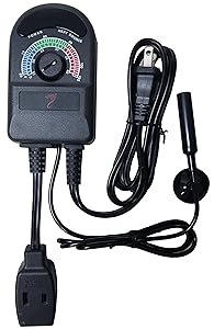 Encompass All 1000W Combined - Terrarium Heat & Habitat Lighting Temperature Controller for germination/rooting & reptiles - 3 power outlets