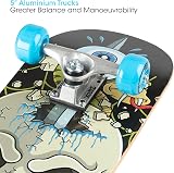 Xootz Kids Complete Double Kick Trick Skateboard 31 x 8 Maple Deck view 5