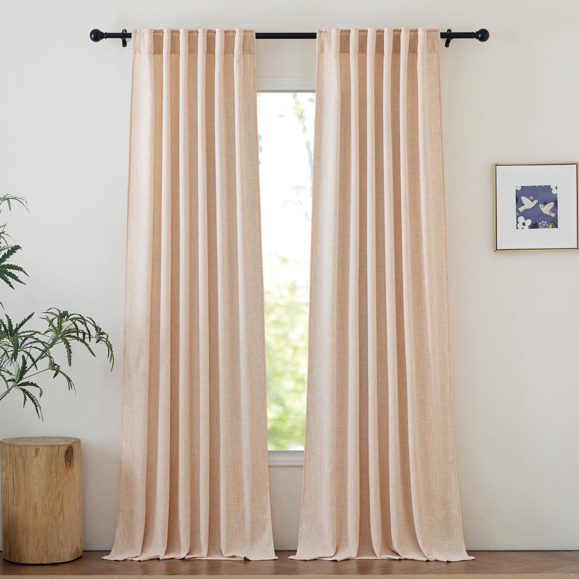 96 Inch Curtain Rod