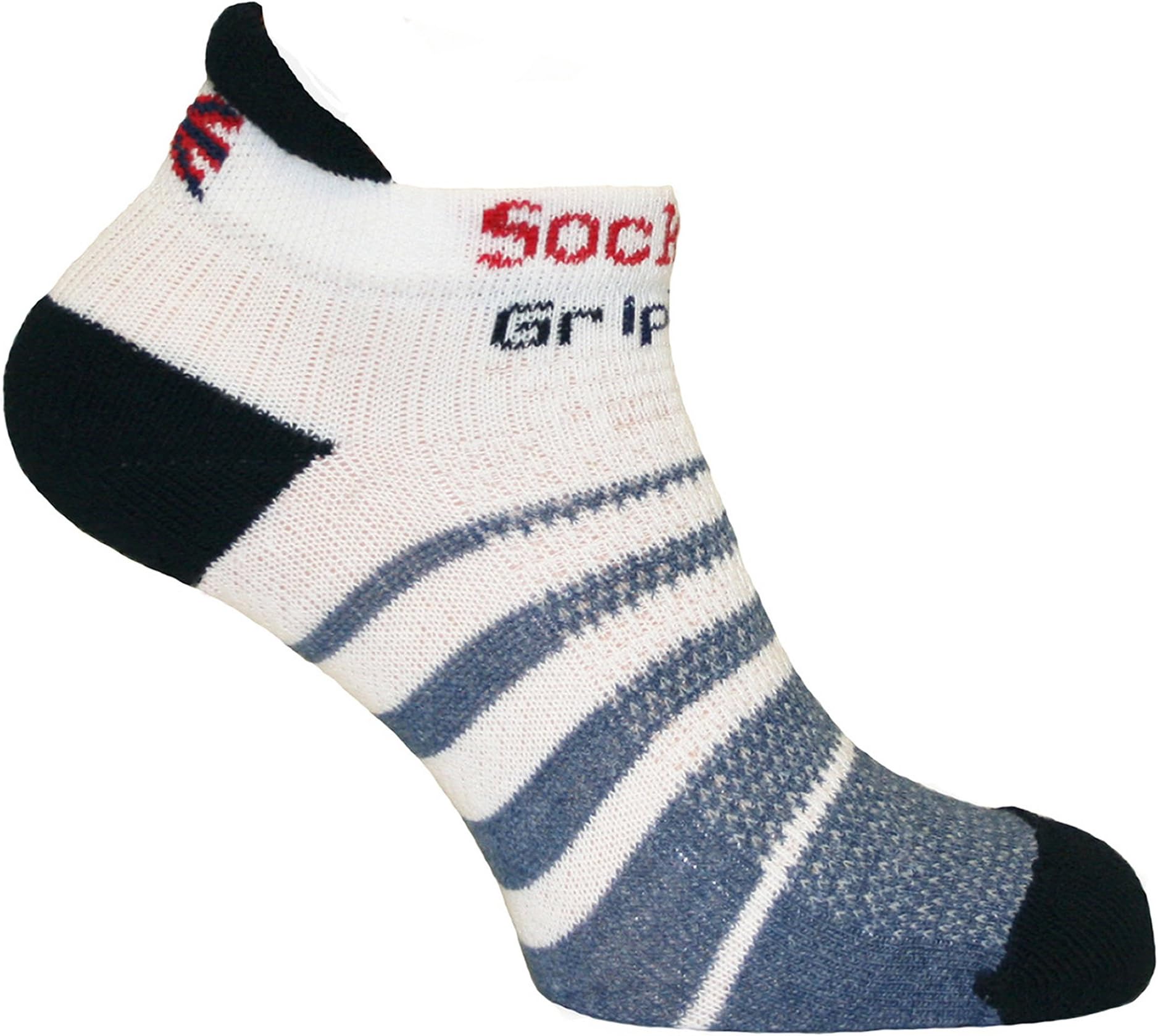 SockMine Griplock™ Anklet - Blister Prevention Running Sock with Targeted Cushioning and Moisture Wicking COOLMAX Fibres.