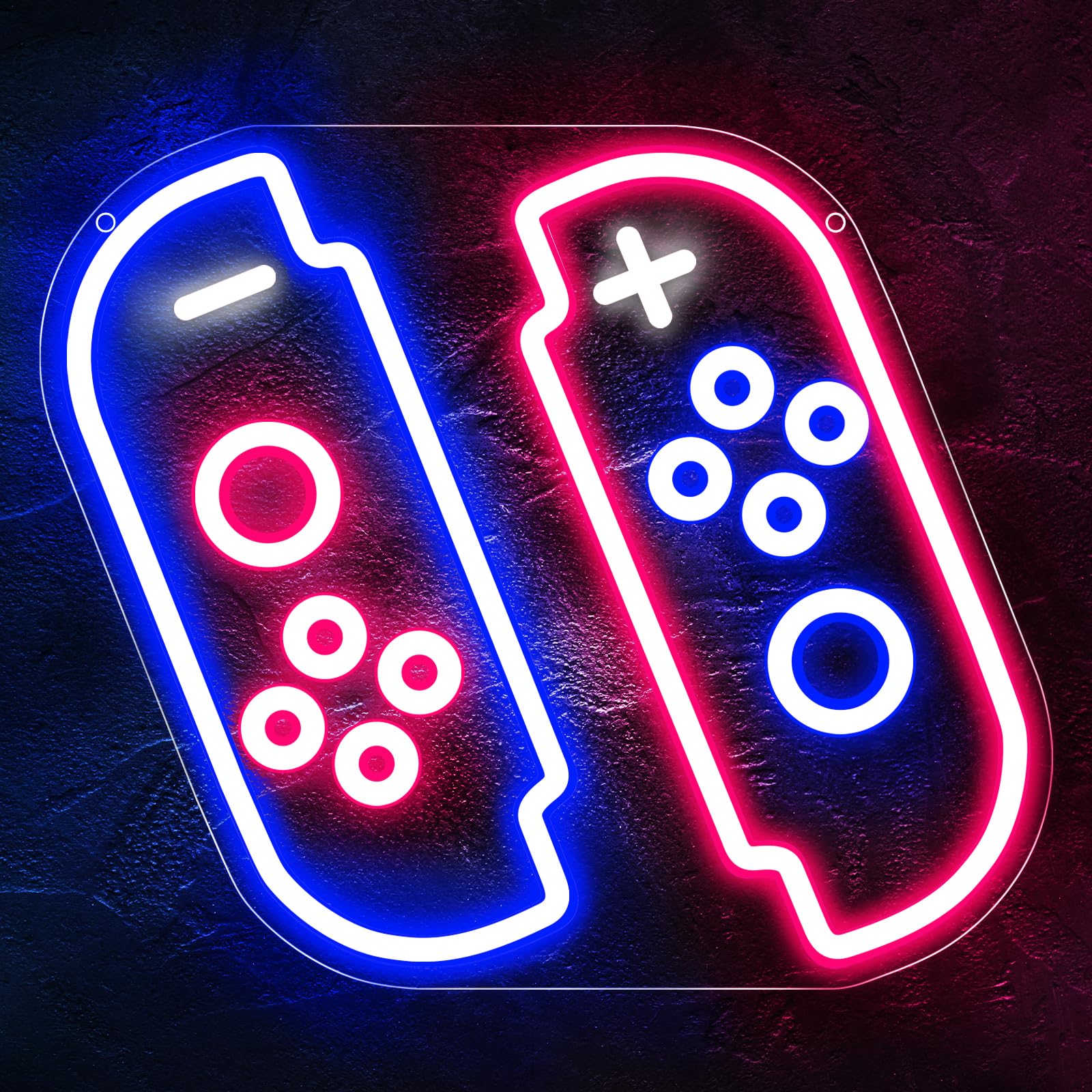 Switch Neon SignSwitch Gaming Neon Sign, Gamer Neon Sign for Gaming Room Decor-USB Powered Retro Game Console LED Neon Gaming Sign for Gaming Wall Decor, Boys Room Decor, Man Cave,