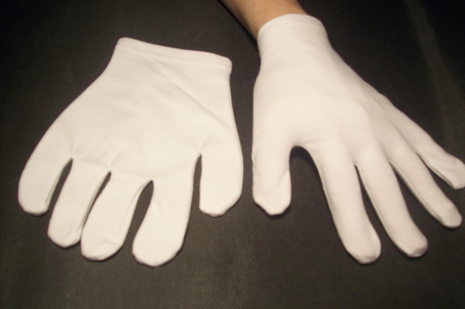 LADIES COTTON MOISTURISING SLEEP GLOVES/LINING GLOVES X 1 PAIR 100