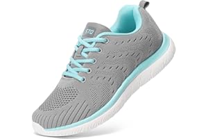 STQ Tennis Shoes Womens Lightweight Comfortable Walking Shoes Athletic Fashion Workout Gym Cross Training Sneakers