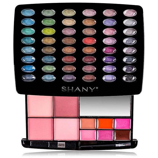 SHANY GLAMOUR GIRL MAKEUP KIT EYESHADOW BEAUTY PALETTE WITH EYE SHADOWS, BLUSHES, LIPSTICK LIP-GLOSS, MAKE UP MIRROR, COSMETICS APPLICATORS, PREMIUM GIFT PACKAGING – GLAMOUR