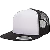 Yupoong Mens Yp Classics Classic Trucker Cap - White Front